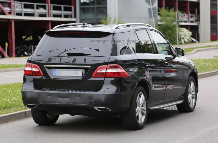 2015 Mercedes M-Class spied