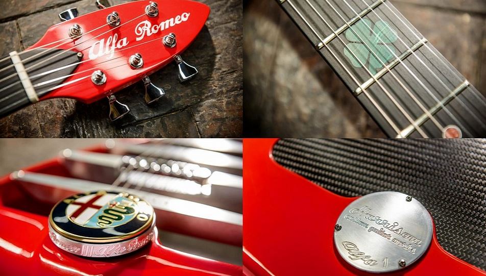 Alfa Romeo electric guitar