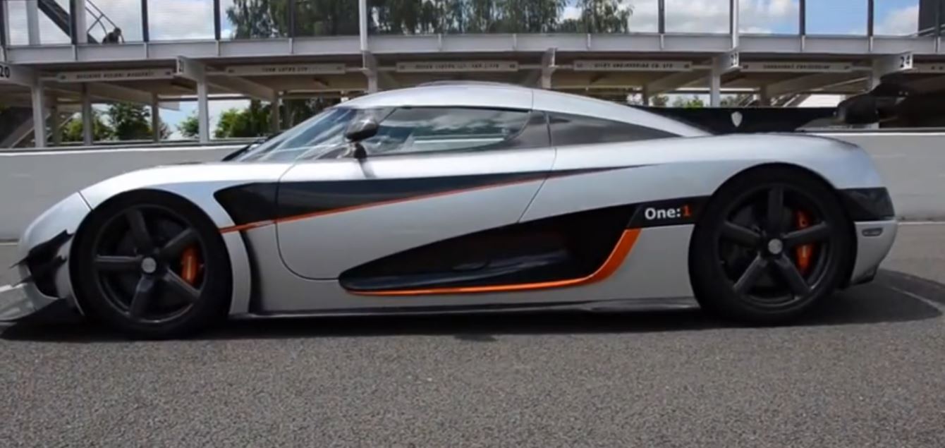 Koenigsegg One:1 Sets Off at 2014 Goodwood Festival of Speed
