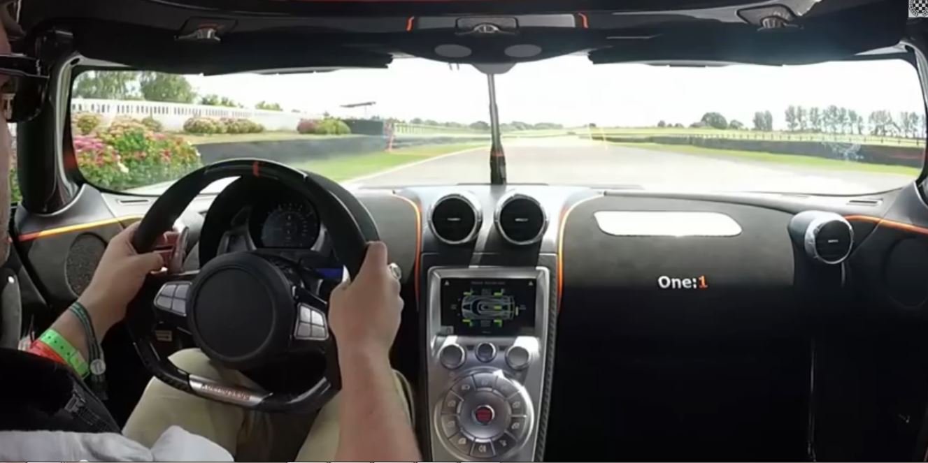 Koenigsegg One:1 Sets Off at 2014 Goodwood Festival of Speed