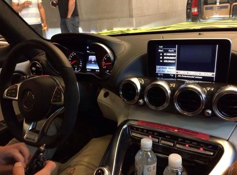 Inside the Mercedes-Benz AMG GT