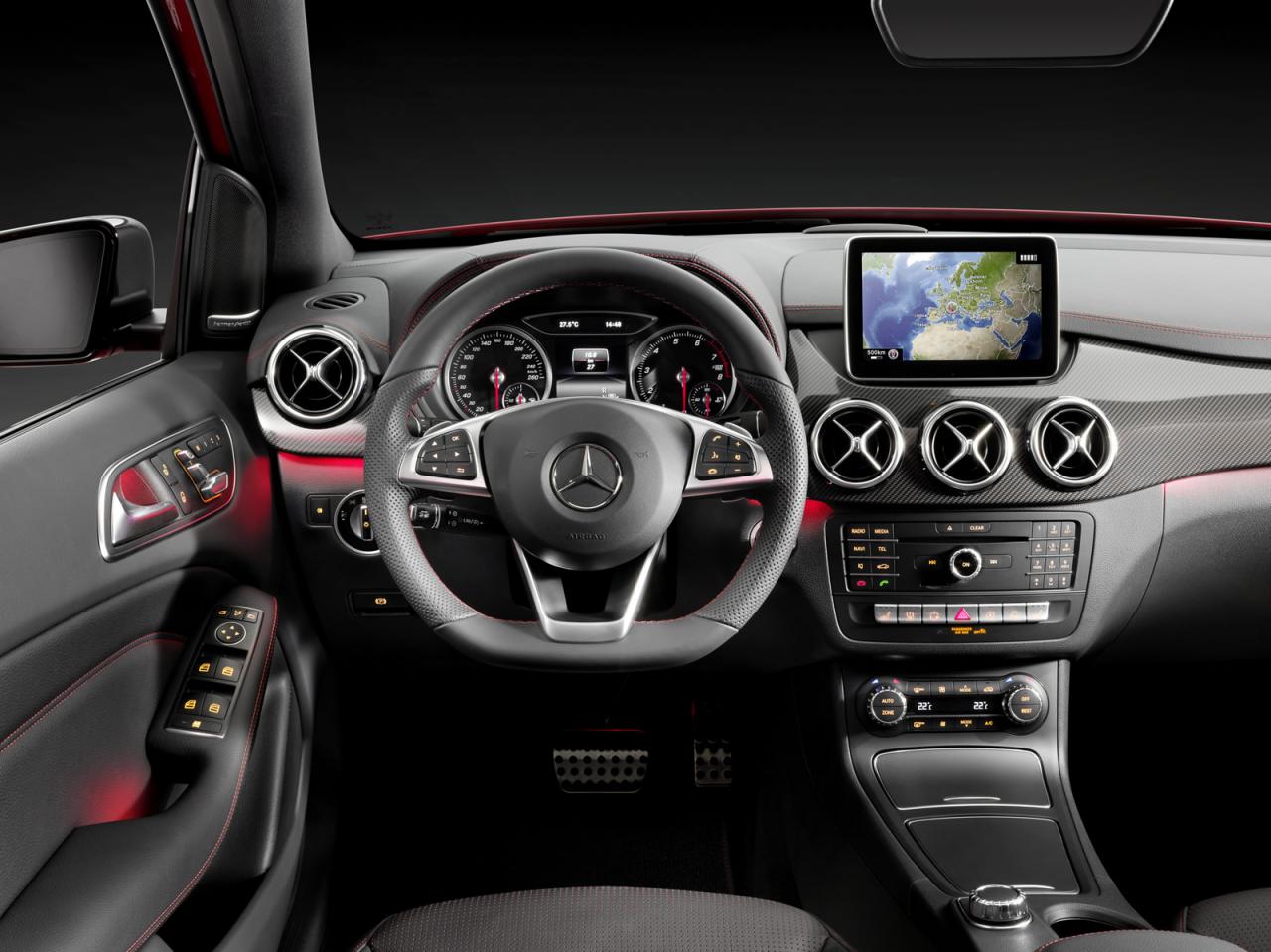 2015 Mercedes B-Class facelift