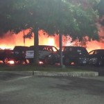 Jaguar Land Rover dealership fire