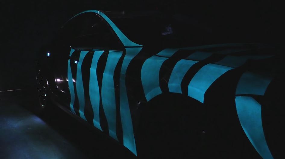 Tesla Model S with LumiLor paint
