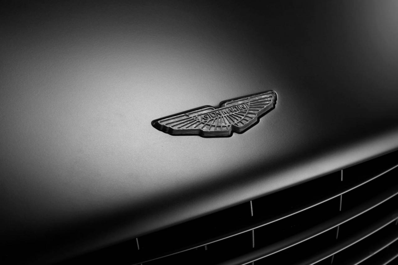 Aston Martin Satin Jet Black Vanquish Coupe