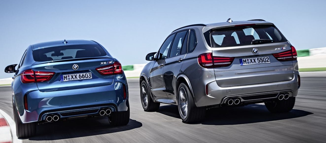 2015 BMW X5 M and BMW X6 M