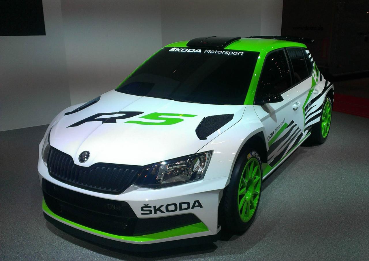 Skoda Fabia R5 concept