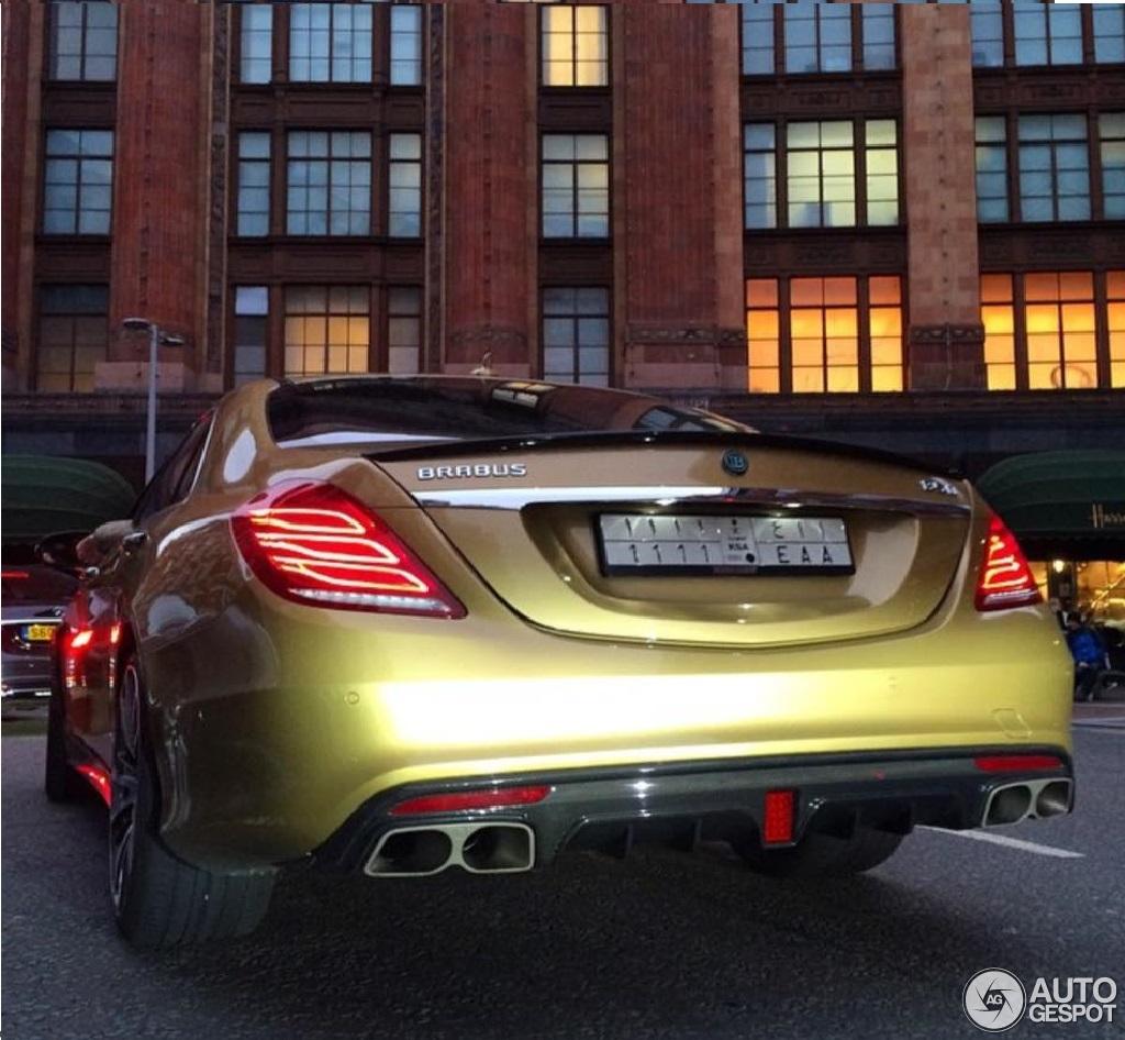 Mercedes S63 AMG by Brabus in London
