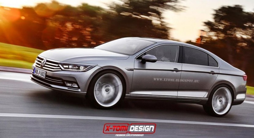Volkswagen Passat CC Concept Rendering
