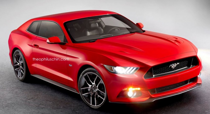 2015 Ford Mustang Hatchback Rendering