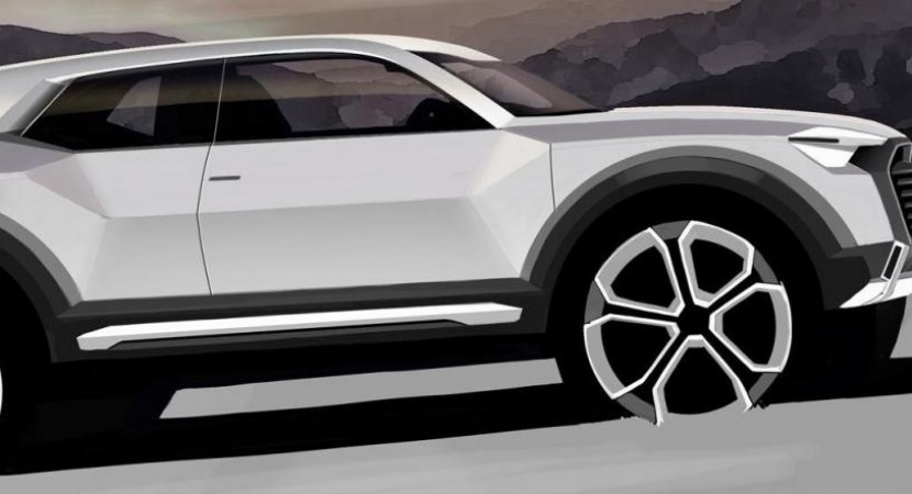 2016 Audi Q1 sketch