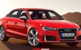 Audi RS 3 Sedan Rendering