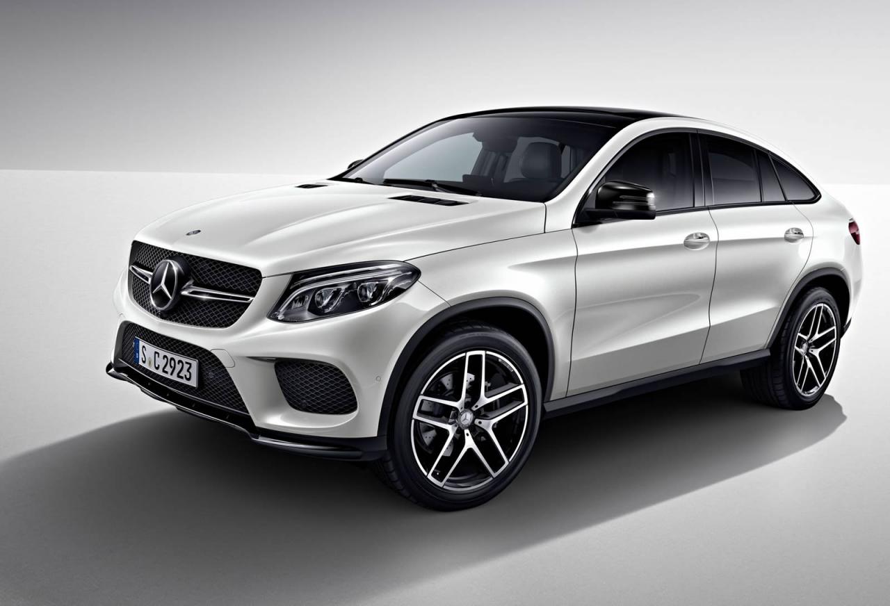 Mercedes GLE Coupe with Night Package