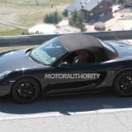 2017 Porsche Boxster Spy Shot