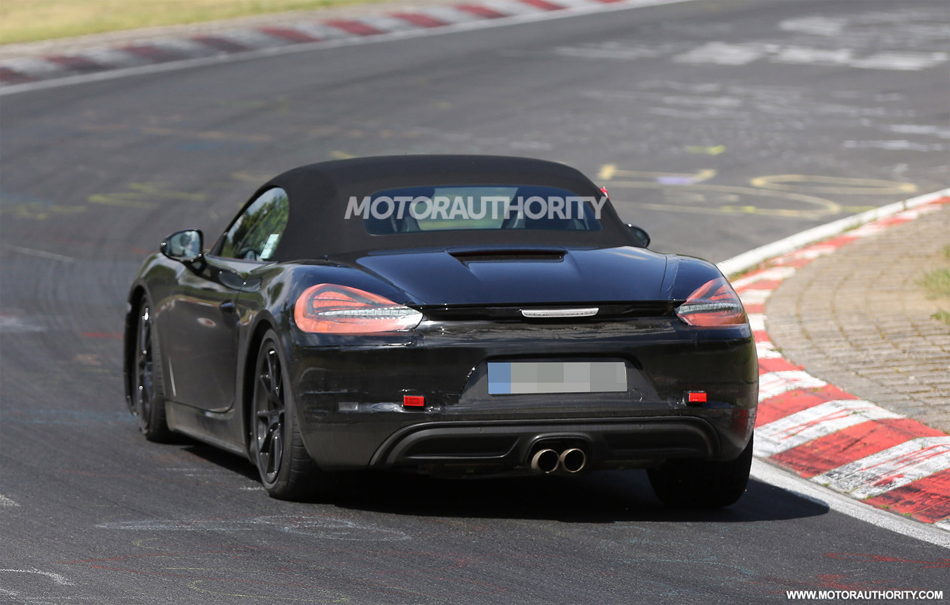 2017 Porsche Boxster Spy Shot