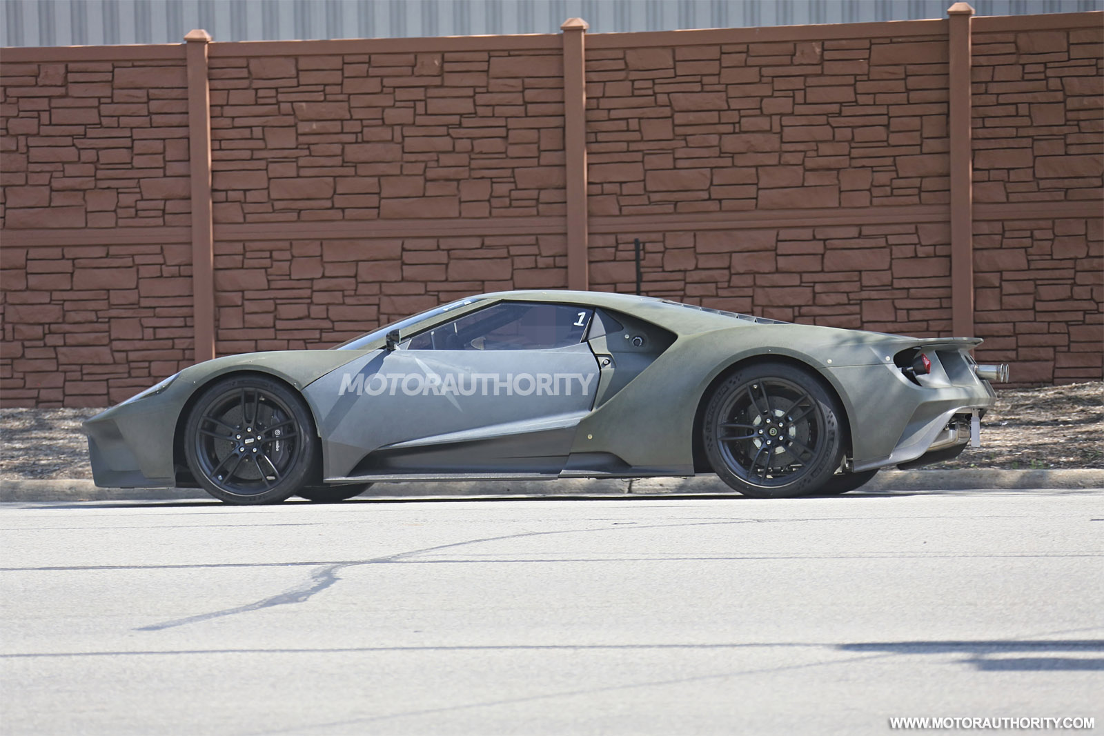 Ford GT Spy Shot