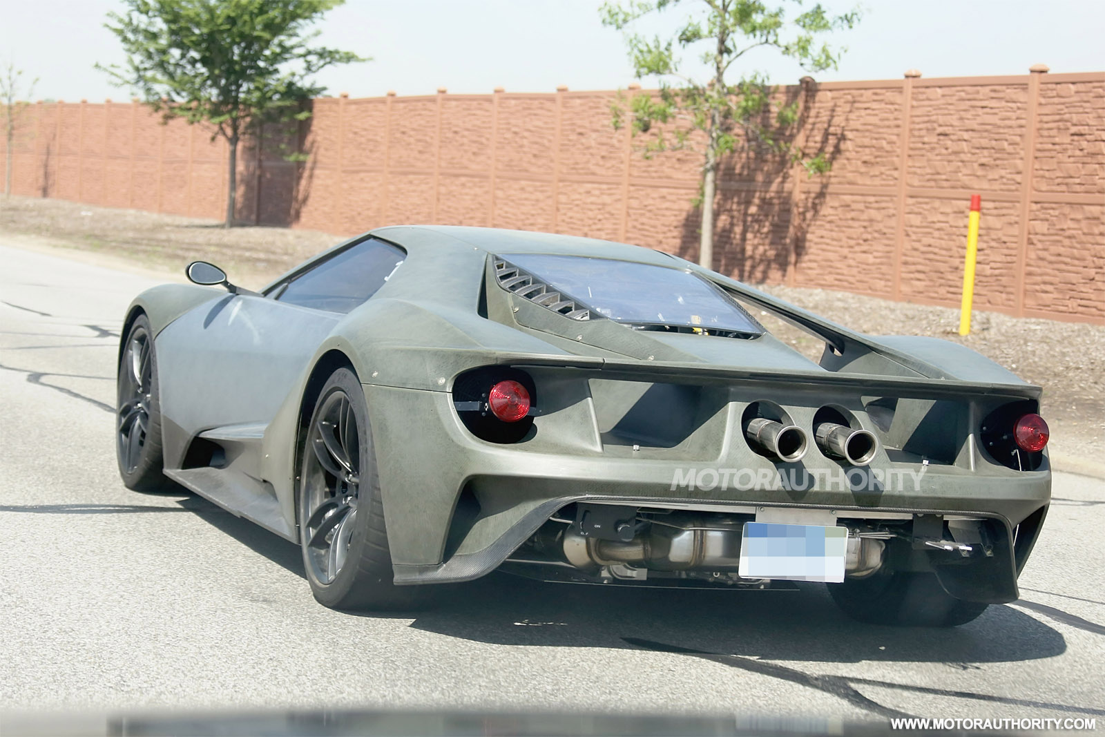 Ford GT Spy Shot