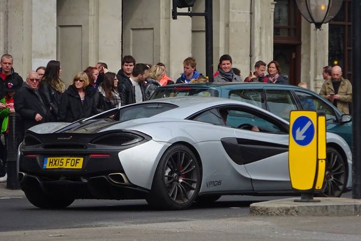 McLaren 570S in London