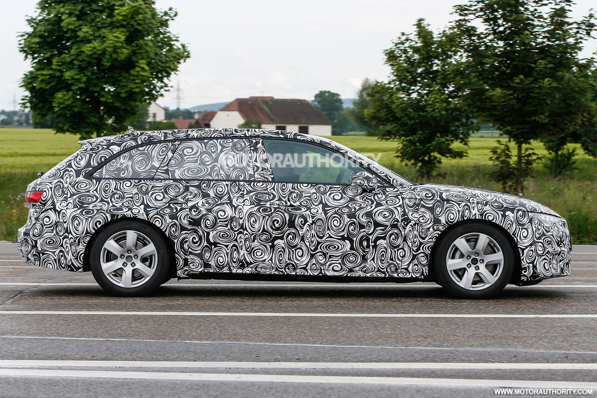2017 Audi A4 Avant Spy Shot