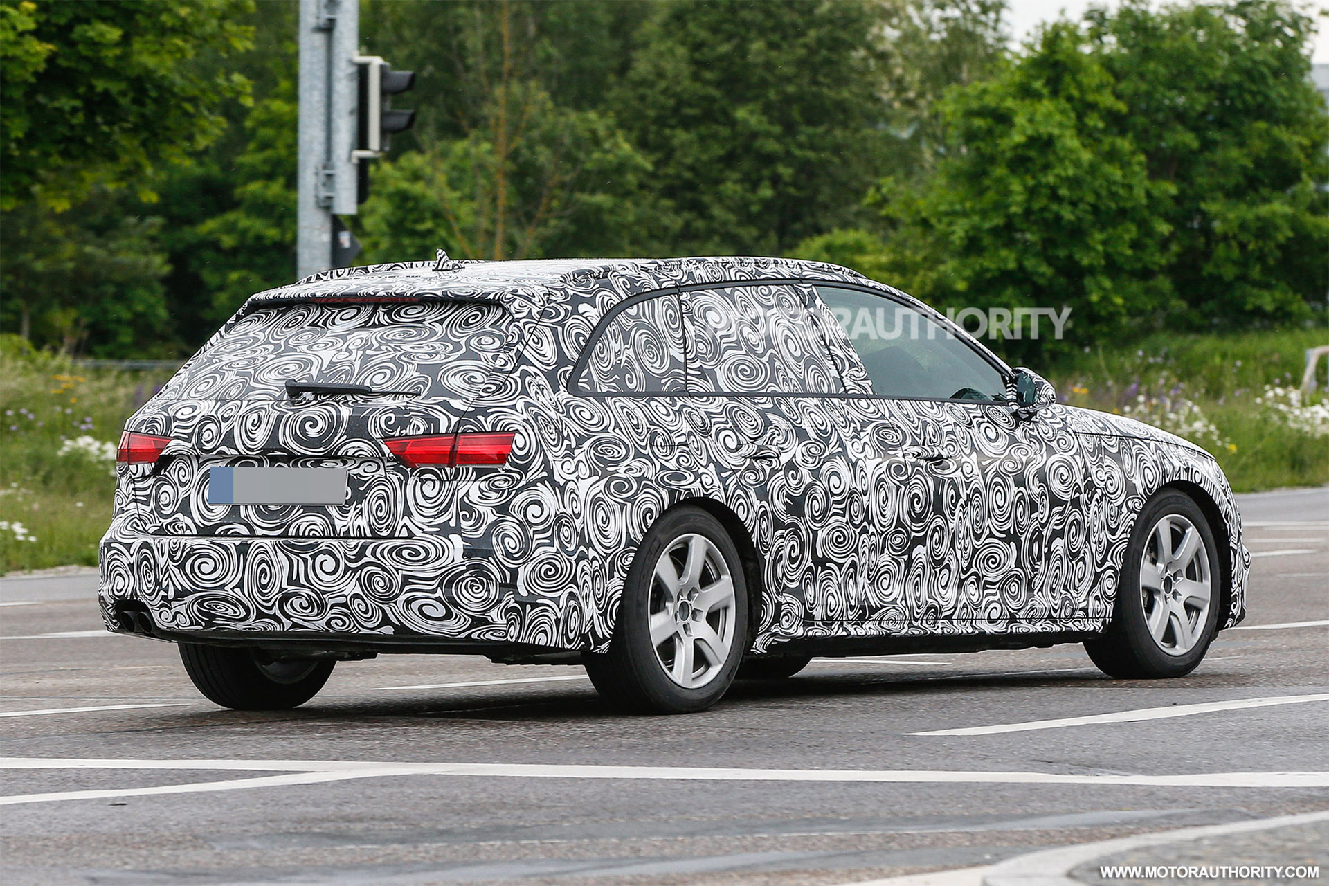 2017 Audi A4 Avant Spy Shot