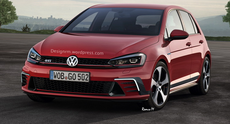 2017 VW Golf GTI Rendering