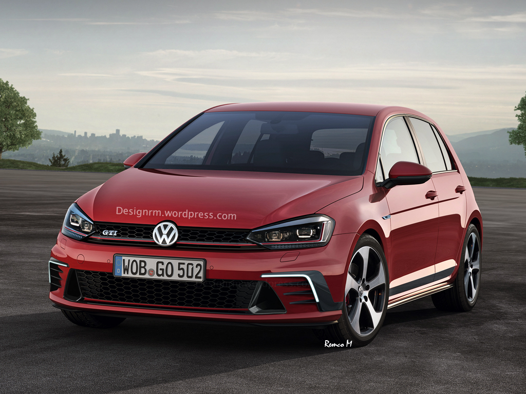 2017 VW Golf GTI Rendering