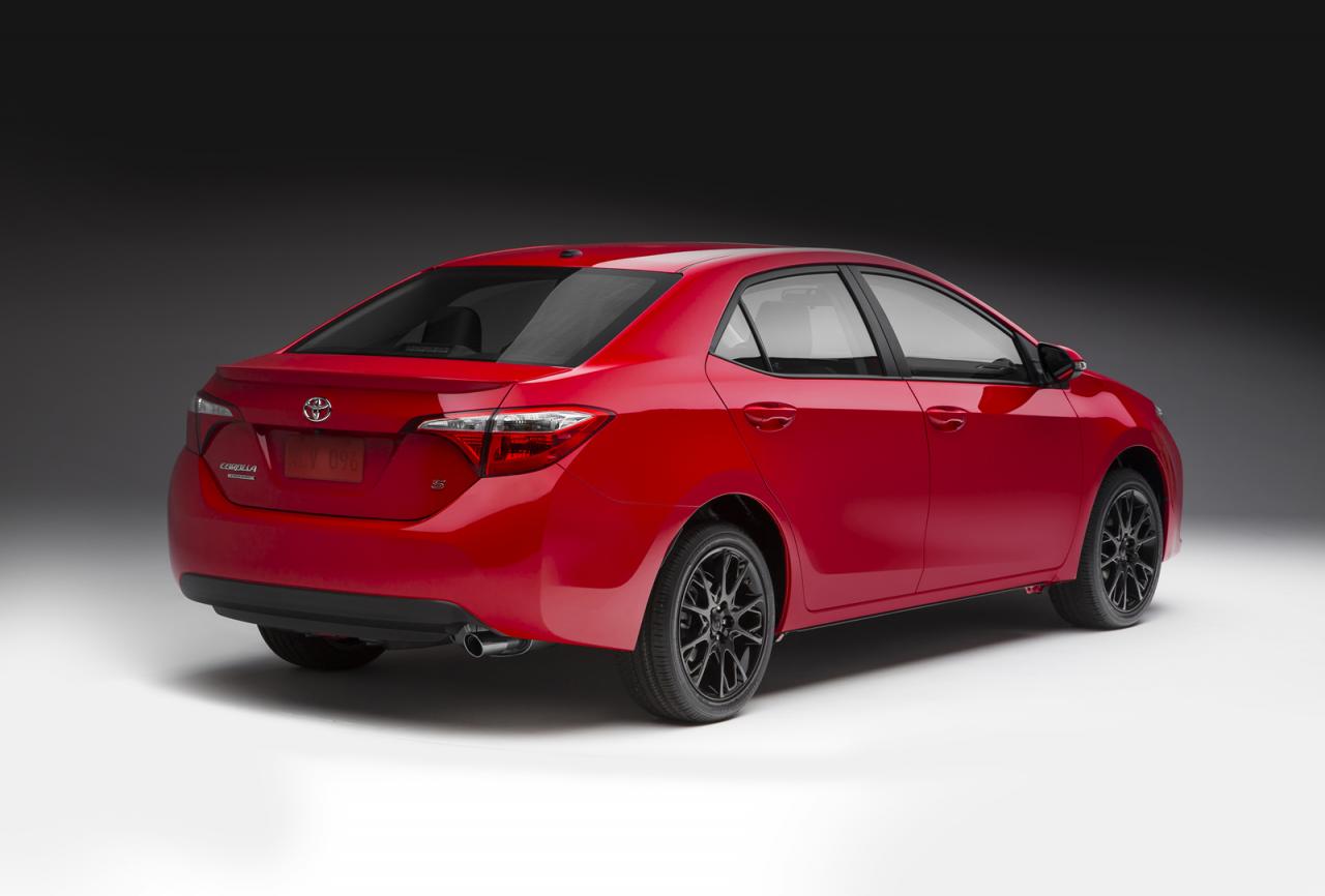 2015 Toyota Corolla special edition