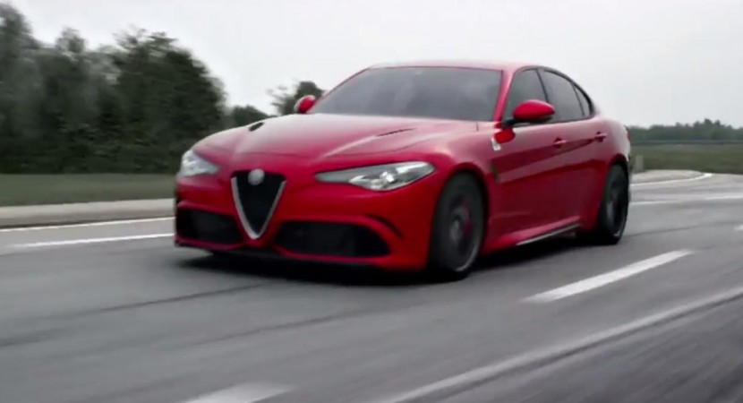 Alfa Romeo Giulia QV Video Screenshot