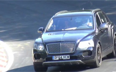 Bentley Bentayga Spy Video Screenshot