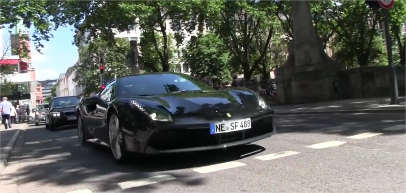 Ferrari-488-GTB- Video Screenshot in Germany
