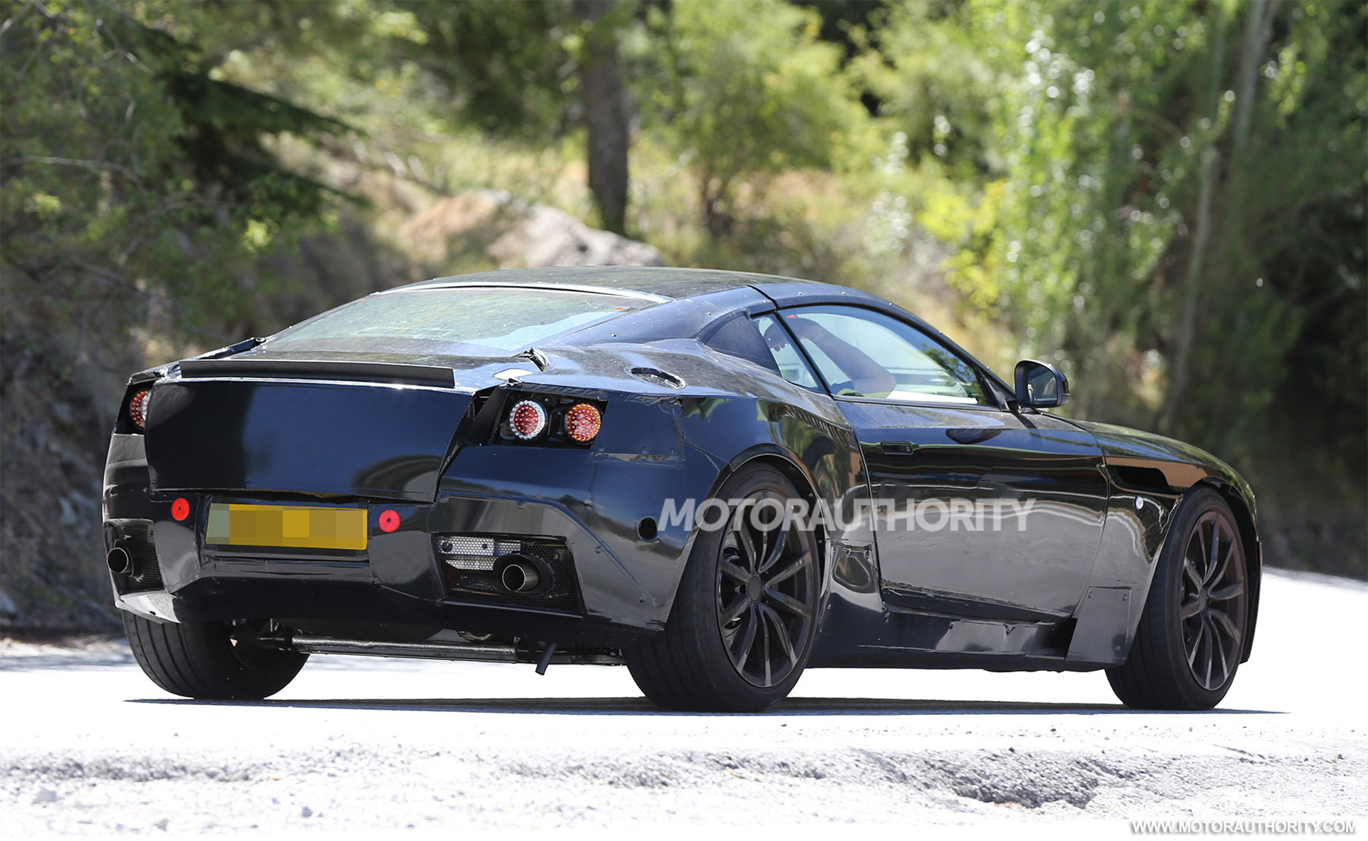 Aston Martin DB11 spied