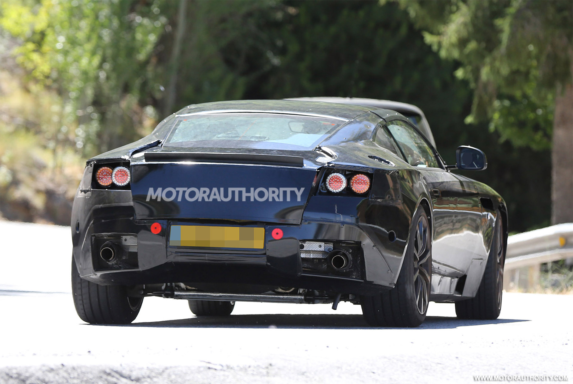 Aston Martin DB11 spied