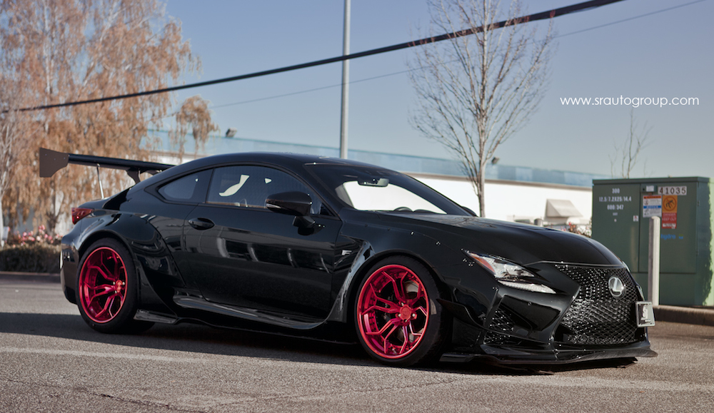 lexus rc f rocket bunny kit