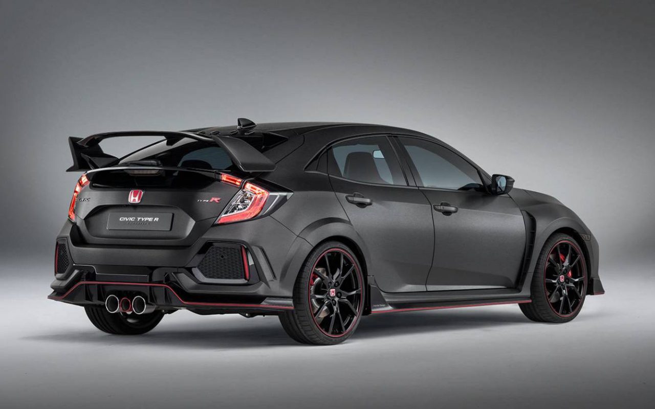 17 Honda Civic Type R Previewed Ahead Geneva 17 Automotorblog