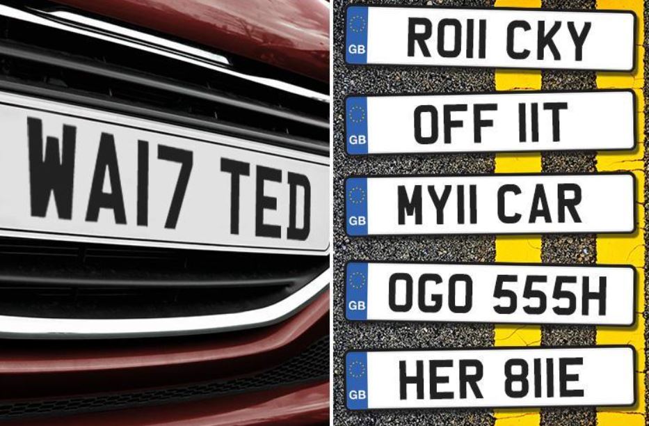 UK Personalised Plate Number