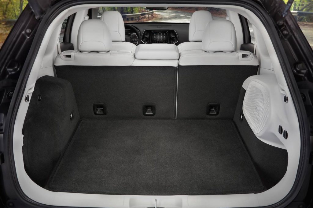 2021 Jeep Cherokee Latitude Plus Trunk Space