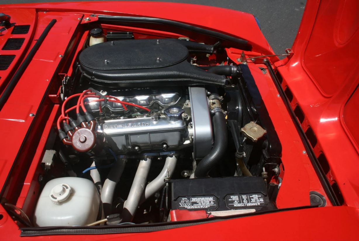 1979 82 Fiat 124 Spider Engine