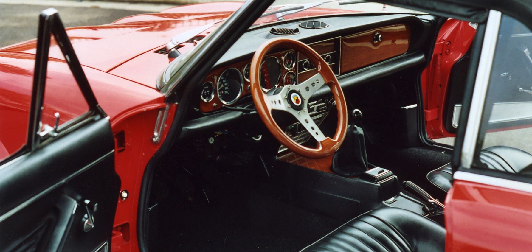 1979 82 Fiat 124 Spider Interior 2