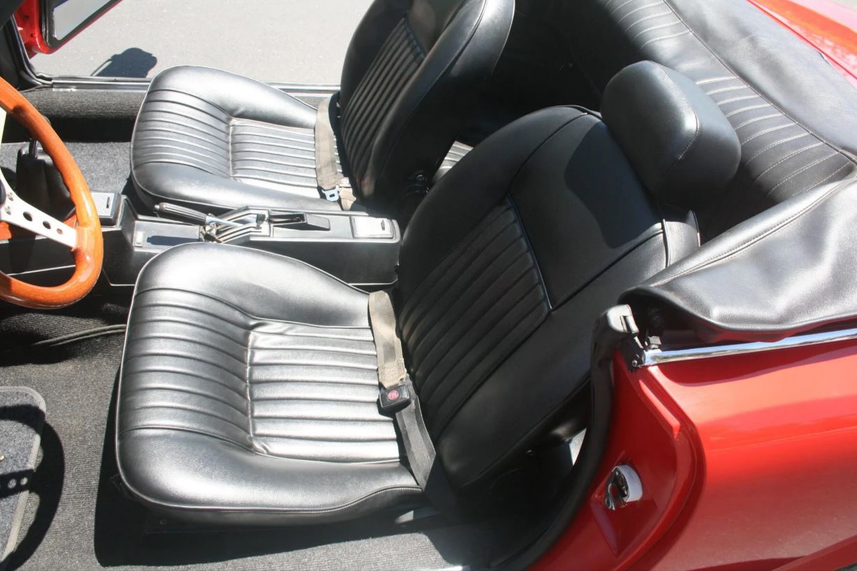1979 82 Fiat 124 Spider Interior Front Seats