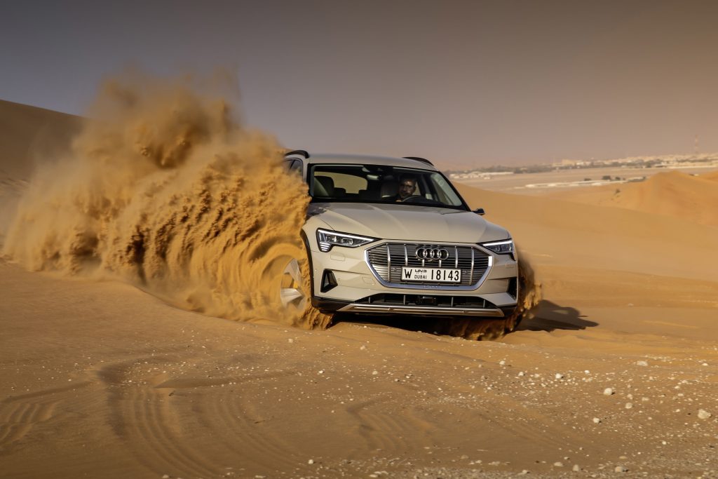 Audi e Tron Dubai