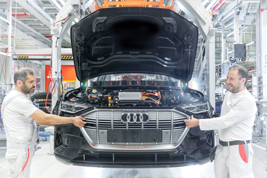 Audi e Tron Production Factory