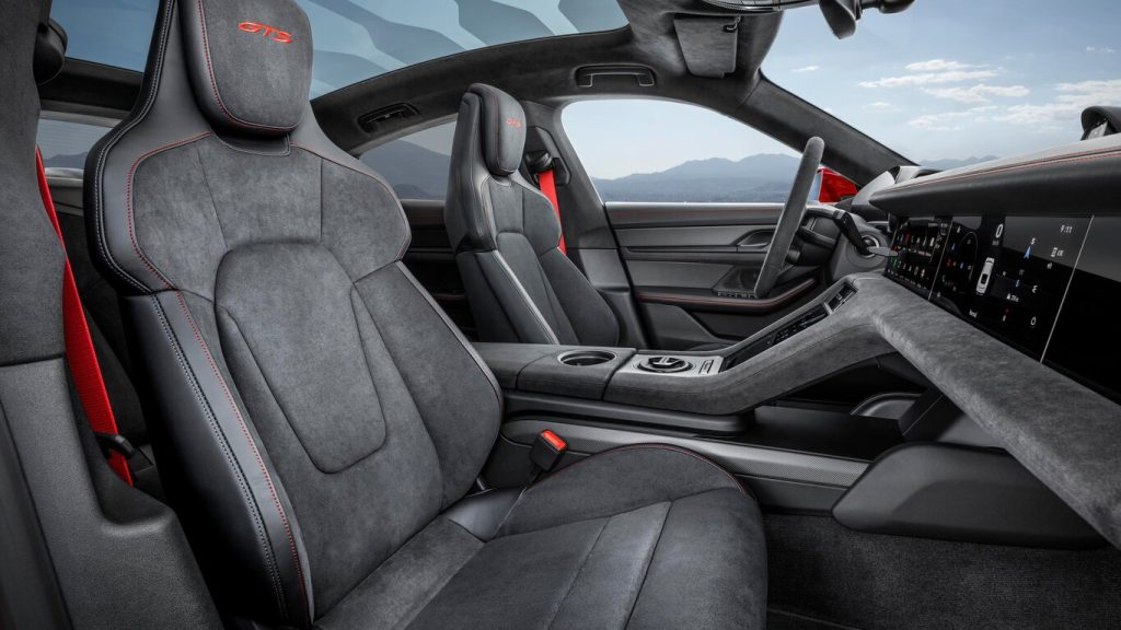 Porsche Taycan GTS Front Seats Interior