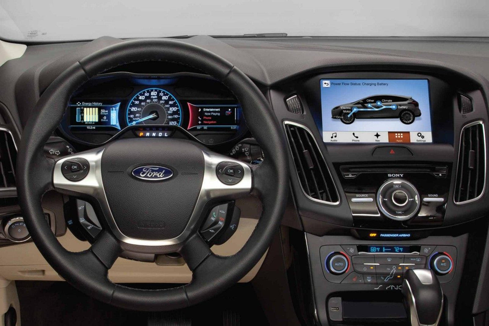 2013 Ford Focus Electric Interior 4
