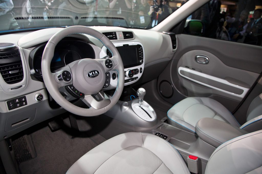 2016 Kia Soul EV Electric Interior 3