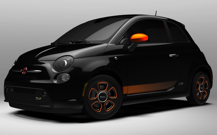 2017 Fiat 500e Electric 8