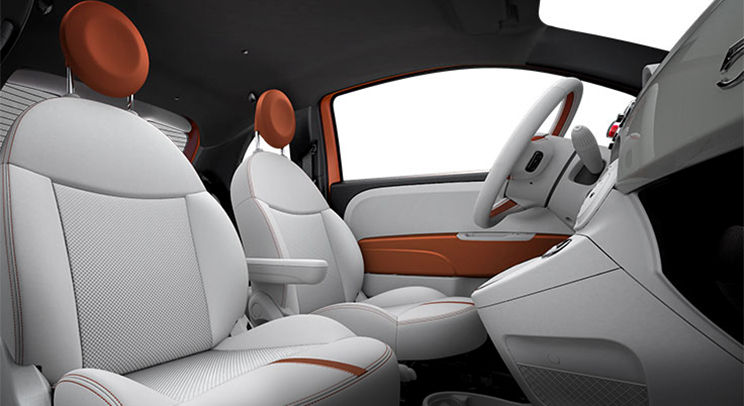 2017 Fiat 500e Electric Interior 8