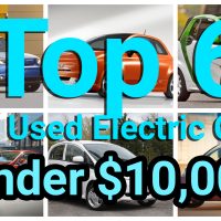 Top 6 Best Used Electric Cars Under 10000